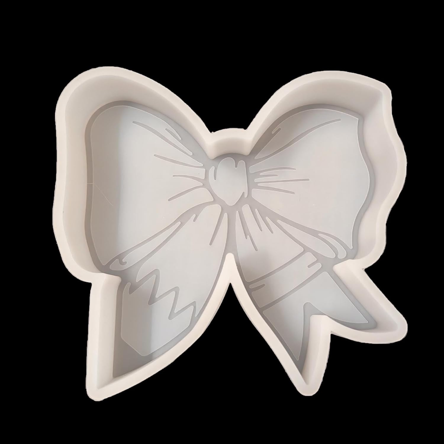 【300+ Design Optional】 Fuehbur Bow with Pencil Freshie-Mold, Bow with Pen Pattern Silicone Mould for Car-Freshies Baking Aroma Beads - DIY Handmade Resin Mold