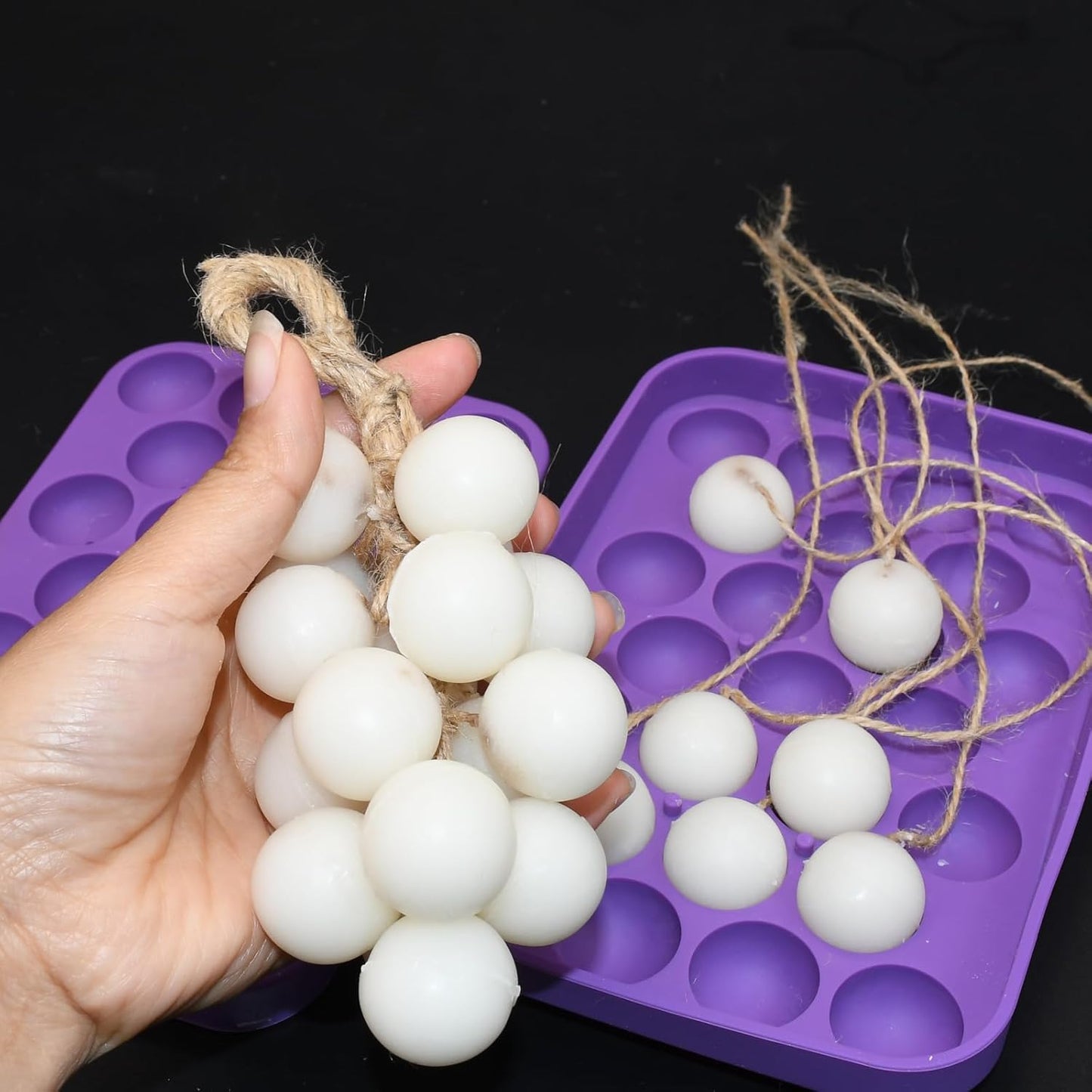 Silicone Soap Making Mold Grape Soap Making Kit Grape Fruit Soap Mold for Handmade Soap Craft Projects