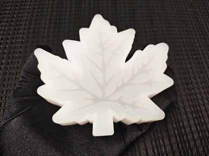 【300+ Design Optional】 Fuehbur Maple Leaf Freshie-Mold, Leaf with Flowers Pattern Silicone Mould for Car-Freshies Baking Aroma Beads - DIY Handmade Resin Mold