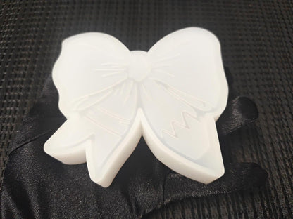 【300+ Design Optional】 Fuehbur Bow with Pencil Freshie-Mold, Bow with Pen Pattern Silicone Mould for Car-Freshies Baking Aroma Beads - DIY Handmade Resin Mold