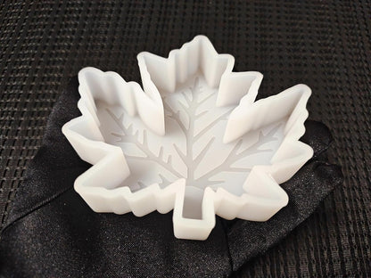 【300+ Design Optional】 Fuehbur Maple Leaf Freshie-Mold, Leaf with Flowers Pattern Silicone Mould for Car-Freshies Baking Aroma Beads - DIY Handmade Resin Mold